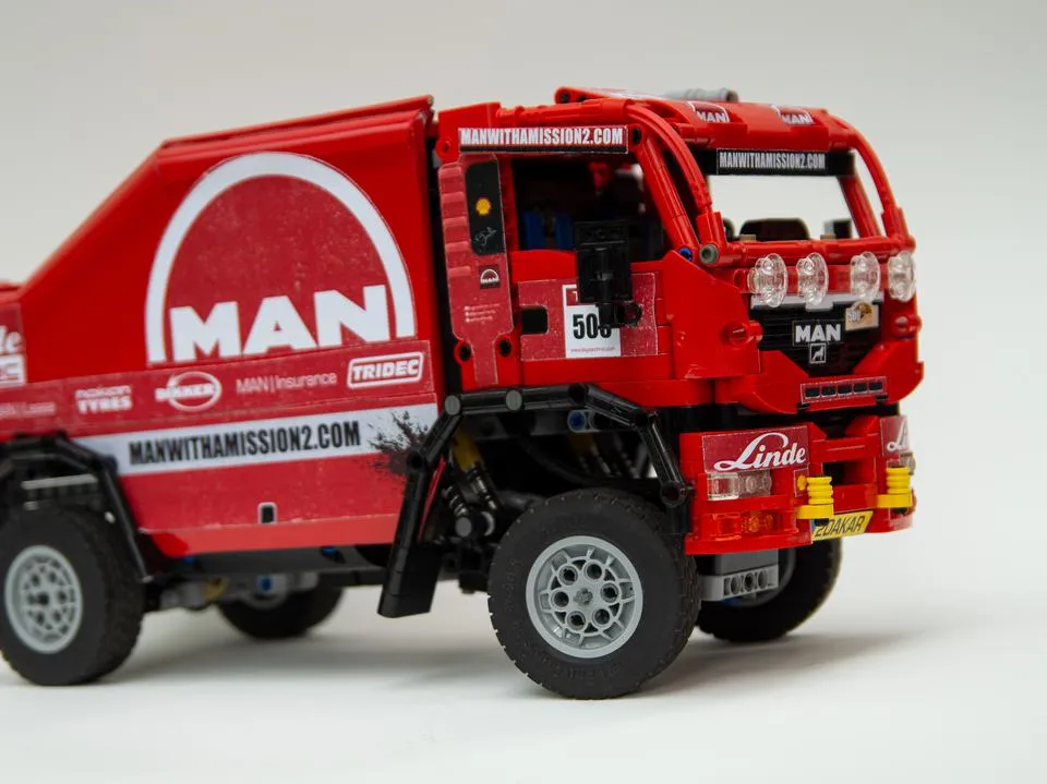 MAN TGS Dakar Truck detail 4