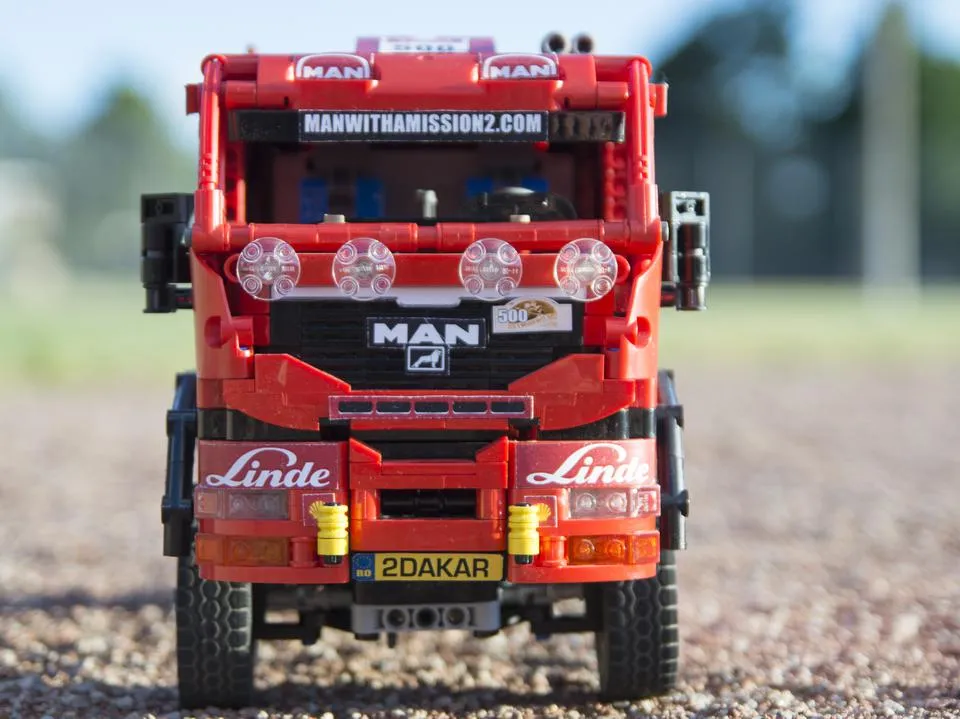 MAN TGS Dakar Truck detail 3