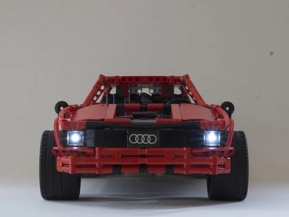 Audi Quattro Group B Rally Car detail 4