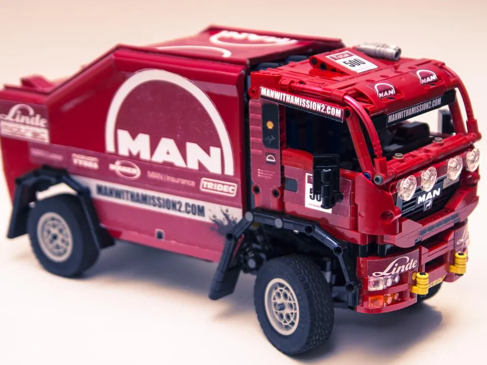 MAN TGS Dakar Truck detail 5