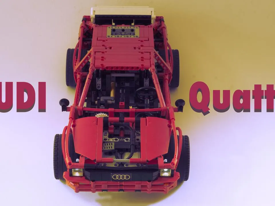 Audi Quattro Group B Rally Car detail 3